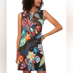 NWT MSK Women's Sleeveless Zipper Dress Size XL